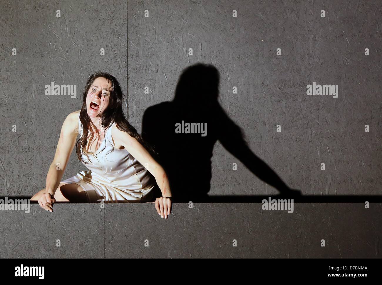 German Actress Constanze Becker Performs The Role Of Medea During