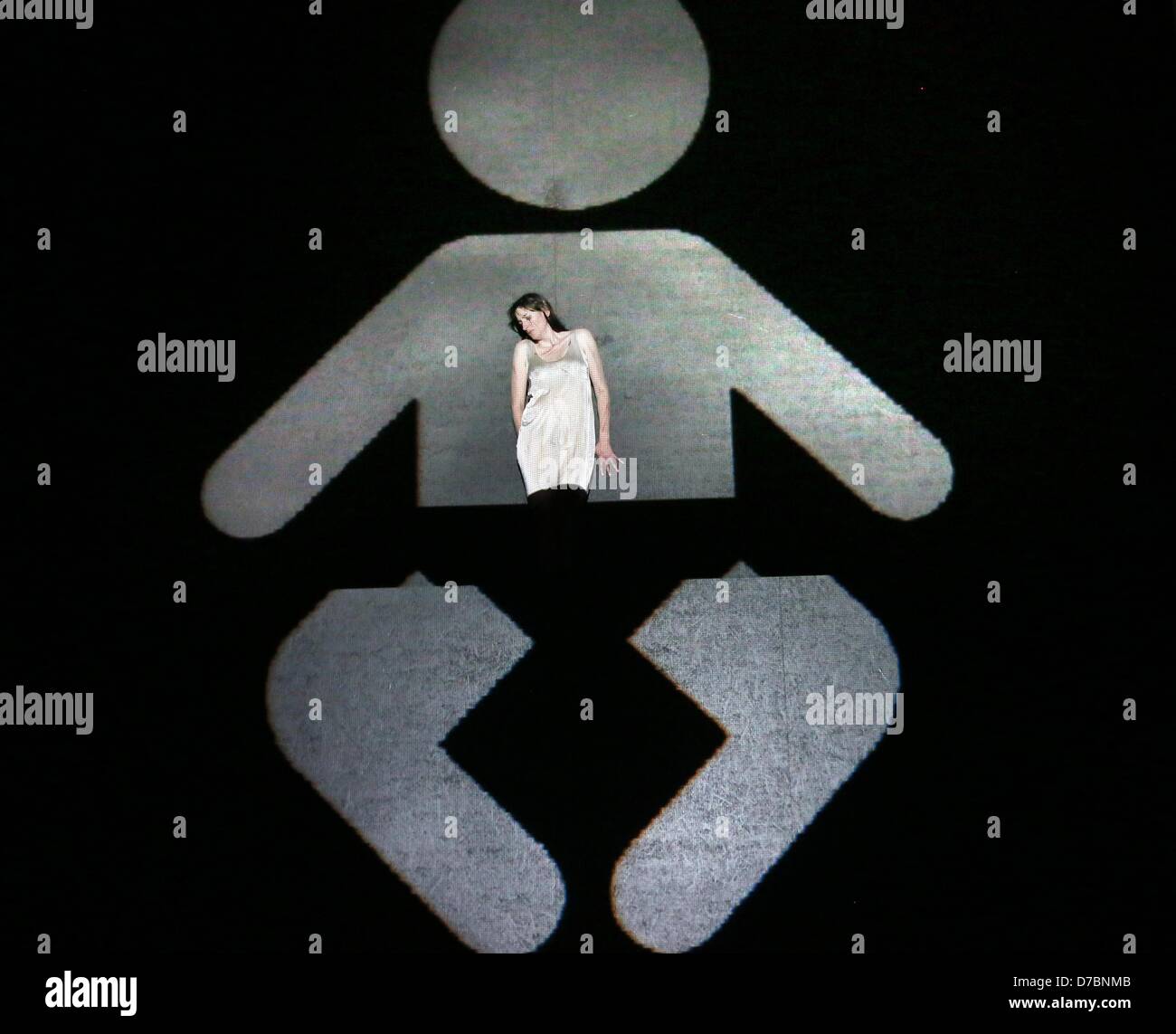 German Actress Constanze Becker Performs The Role Of Medea During