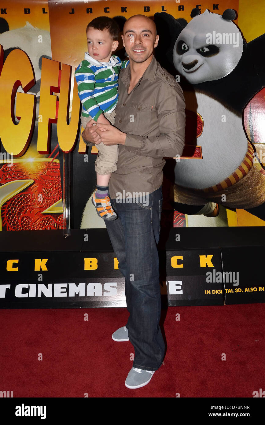 Ray Shah and Senan Shah Irish premiere of 'Kung Fu Panda 2' at The