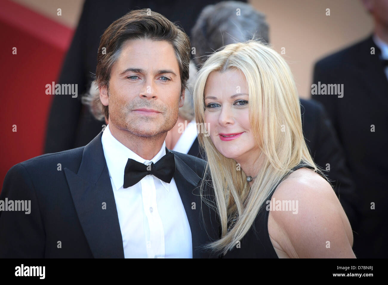 Rob Lowe, Sheryl Berkoff 2011 Cannes International Film Festival - Day 6 - The Tree of Life - Premiere Cannes, France - Stock Photo