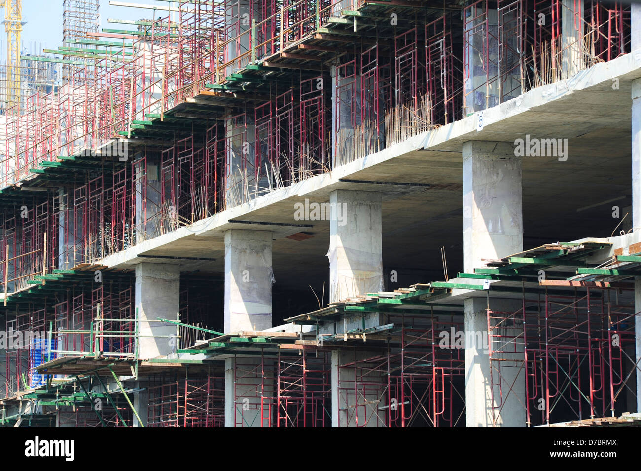 Construction Project Stock Photo