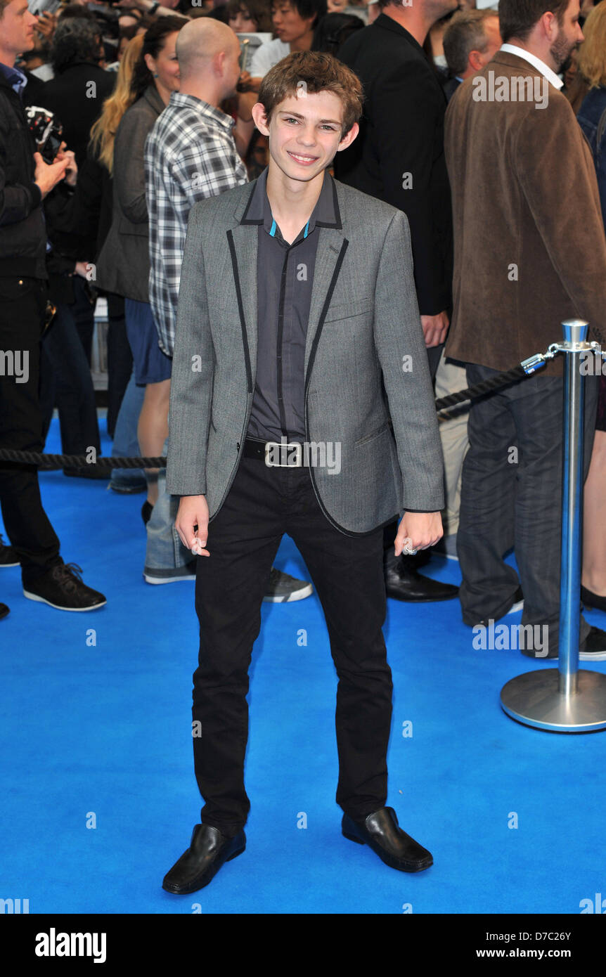 Robbie Kay 'Pirates of the Caribbean: On Stranger Tides' UK film premiere  held at the Westfield Shopping Centre - Arrivals Stock Photo - Alamy