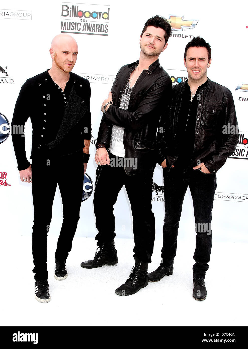 The Script 2011 Billboard Awards at the MGM Grand Hotel and Casino – Arrivals Las Vegas, Nevada – 22.05.11 Stock Photo