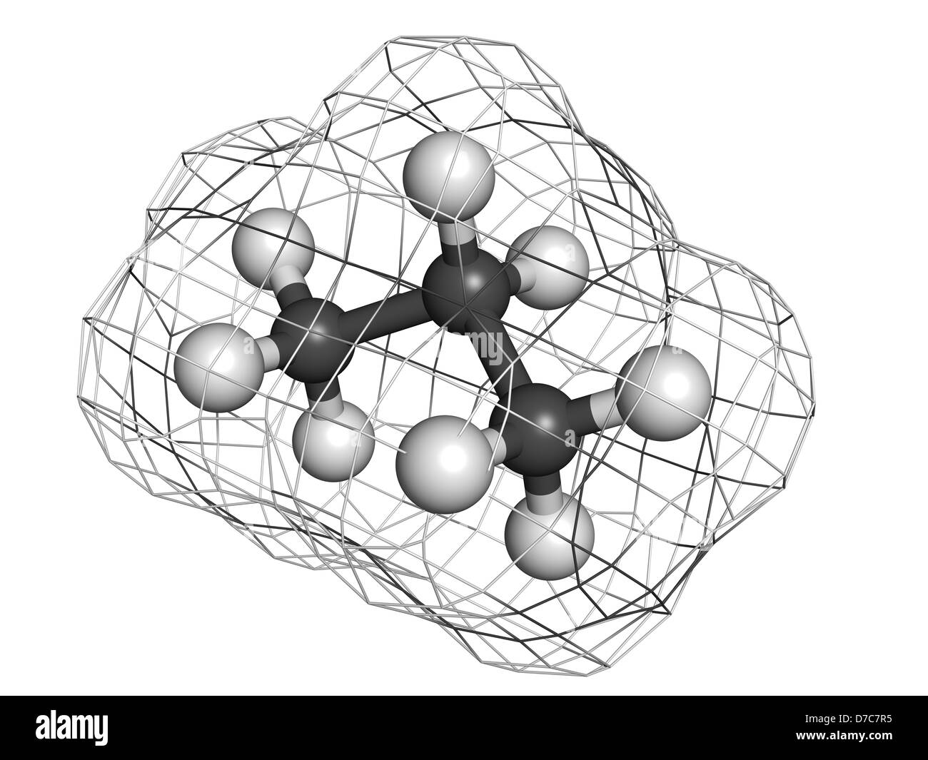 Propane molecule Black and White Stock Photos & Images - Alamy