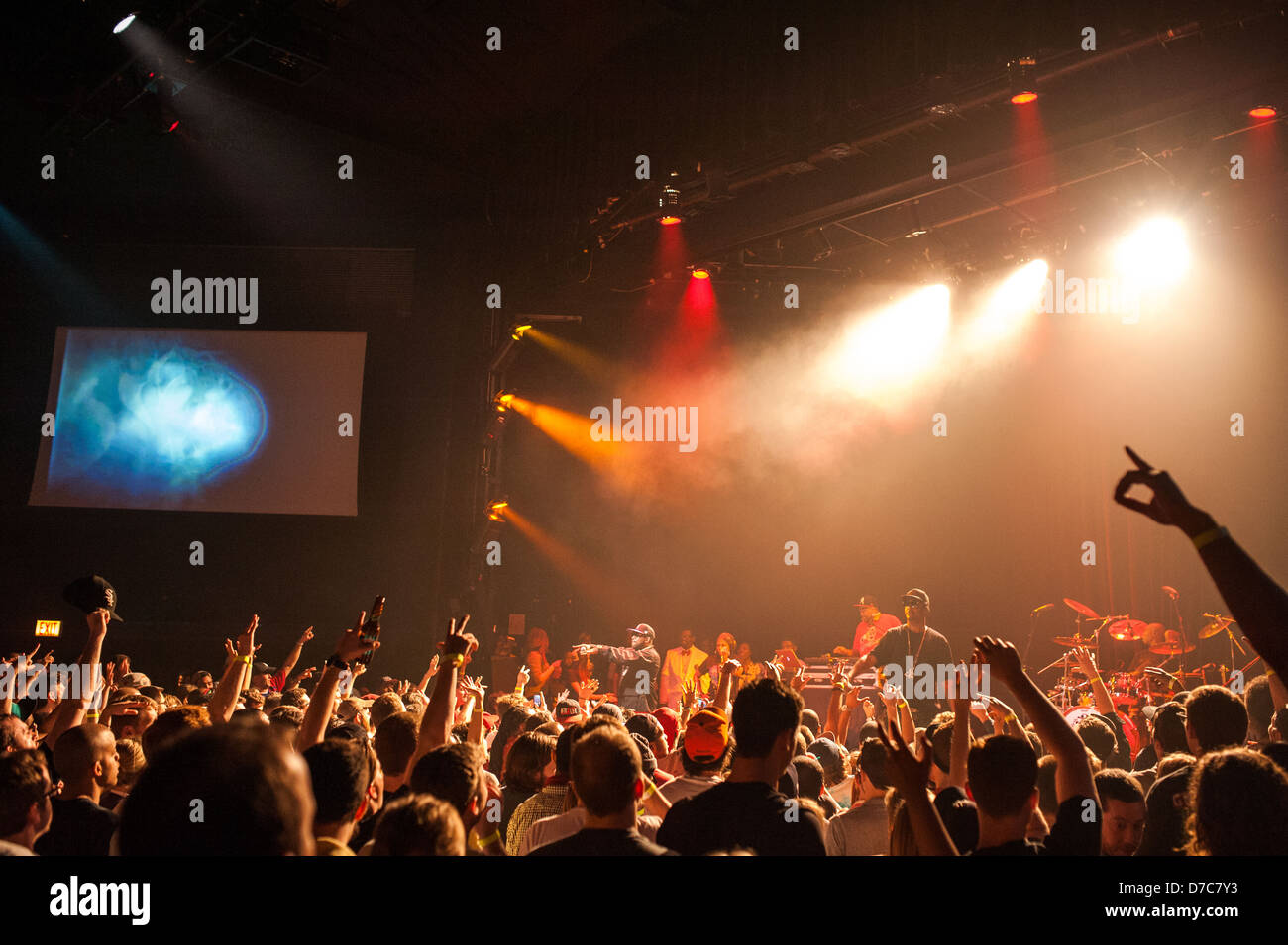 Hip-hop artist Big Boi performing on May 1, 2013 at Park West in Chicago. Credit: Max Herman/Alamy Stock Photo