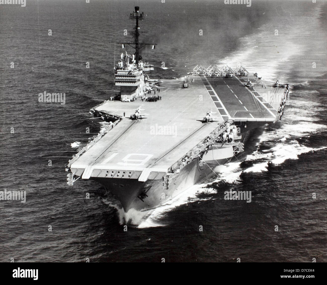 This photo from the Lawrence Crum collection captures the USS Ranger ...