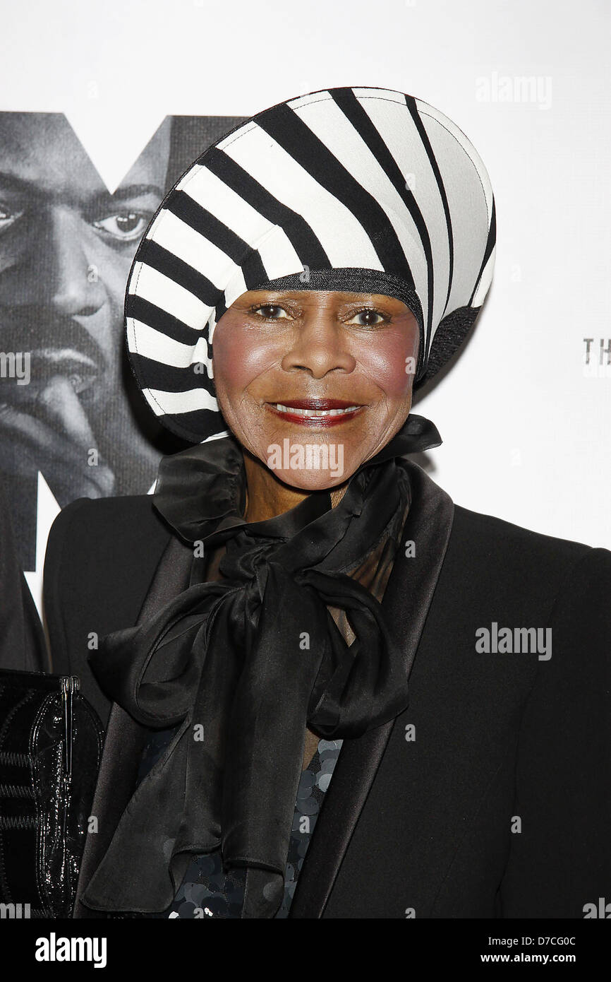 Cicely Tyson Opening night of the Broadway play 'The Mountaintop' at the Bernard B Jacobs Theatre - Arrivals. New York City, Stock Photo