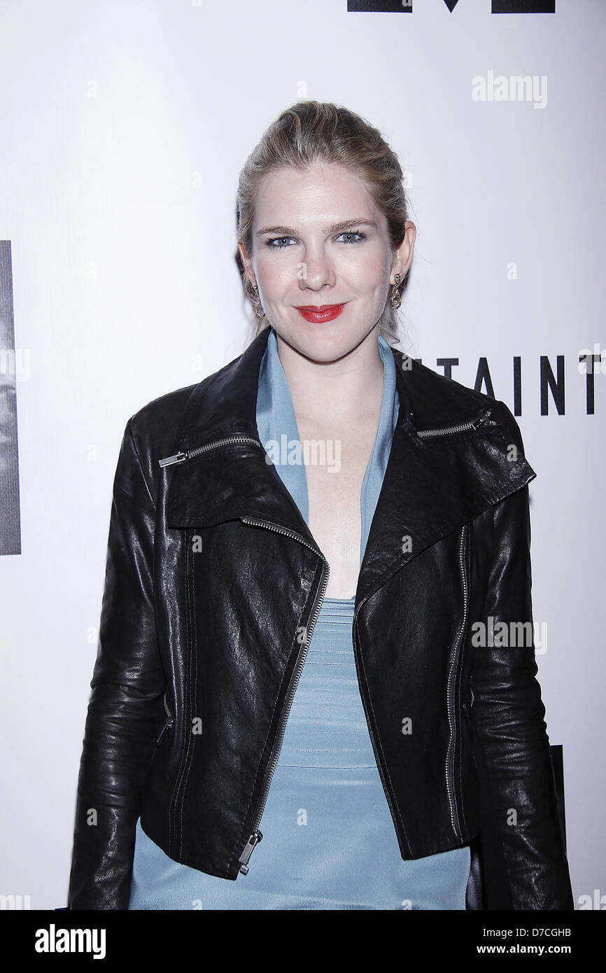 Lily Rabe Opening night after party for the Broadway play 'The Mountaintop'  held at Espace banquet hall. New York City, USA Stock Photo - Alamy