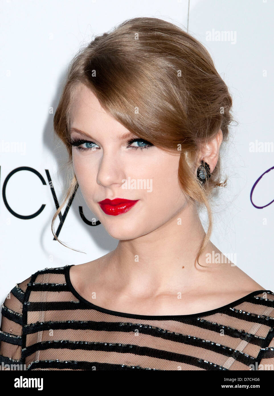 American country singer Taylor Swift launches her debut fragrance