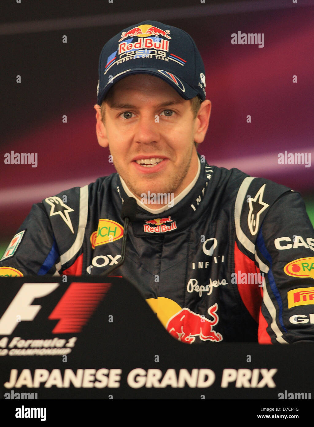 Vettel 2011 Sebastian vettel 2011 japan hi-res stock photography and images - Alamy