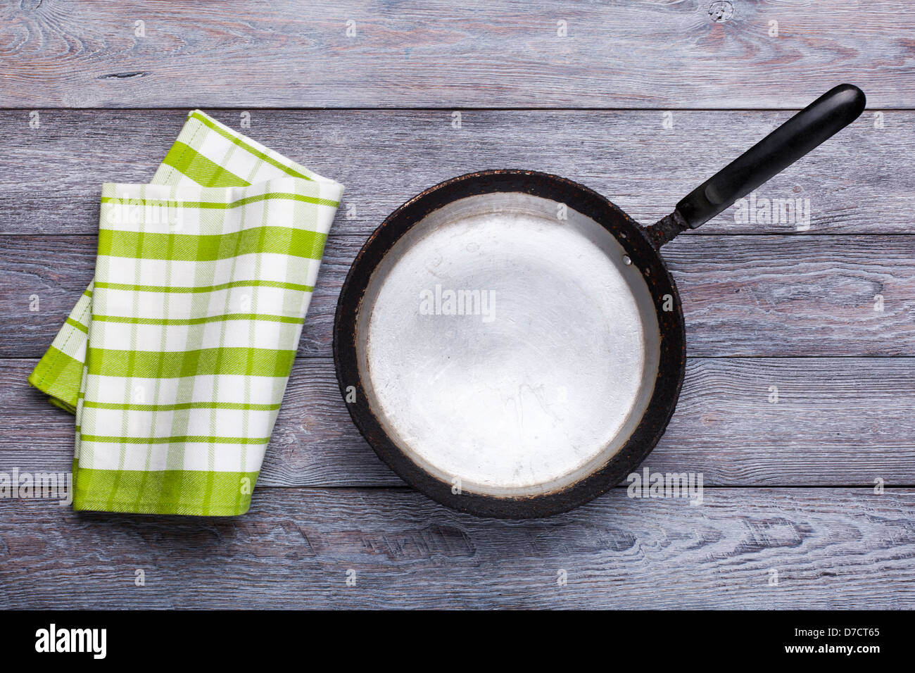 Vintage frying pan Stock Photo - Alamy