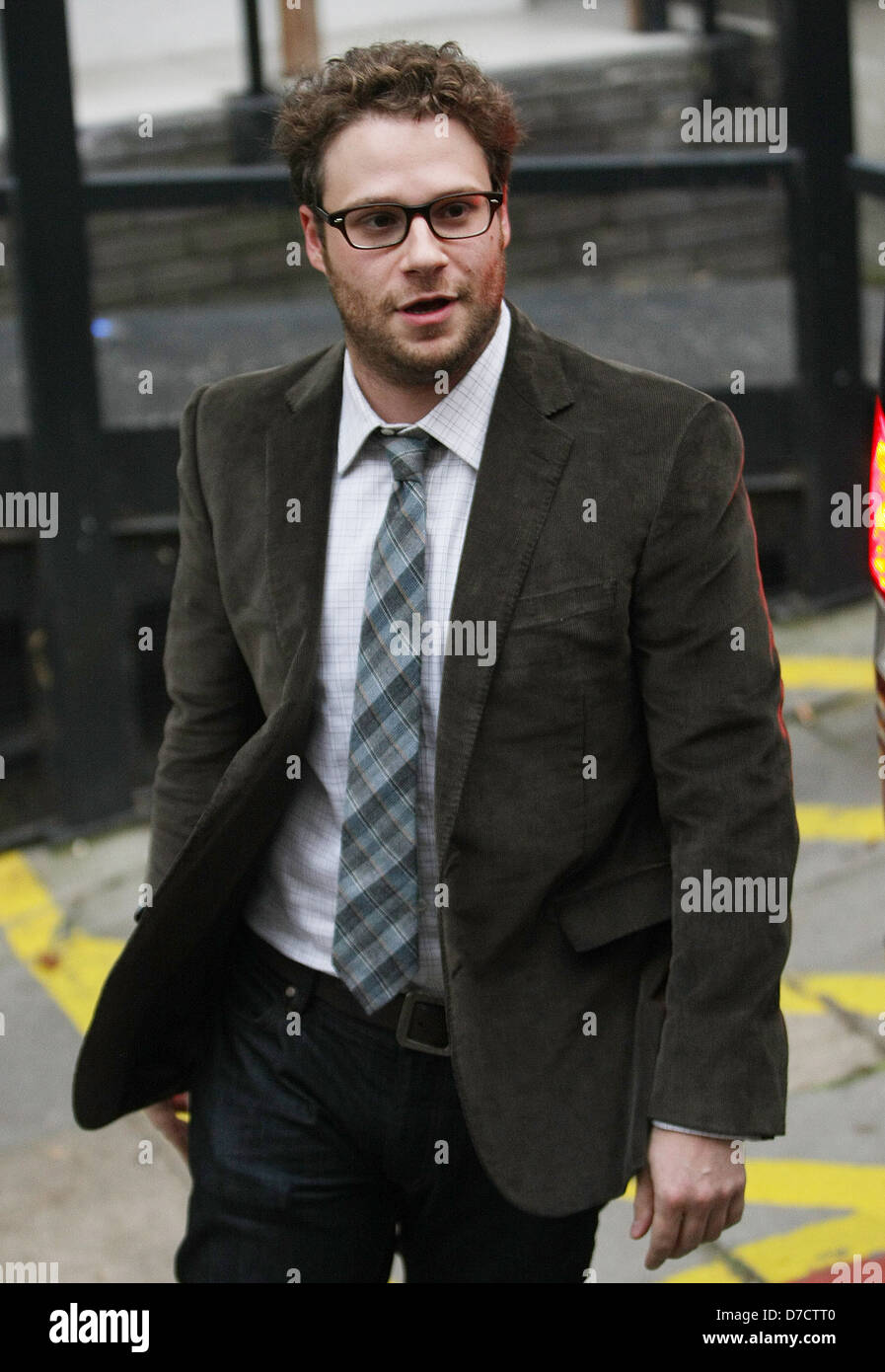 Seth Rogen Celebrities outside the ITV studios London, England - 13.10. ...