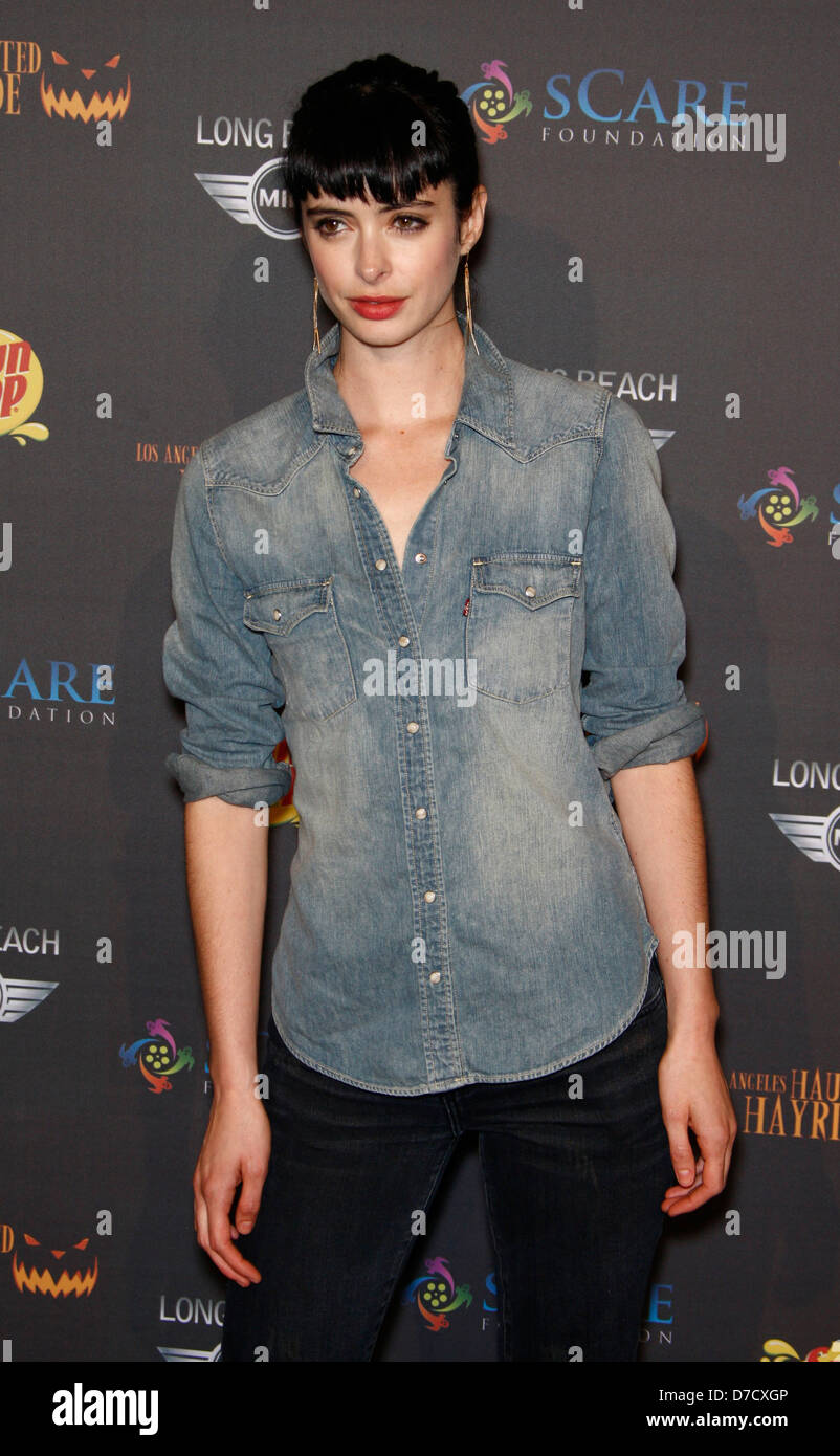 Krysten Ritter The 3rd annual Los Angeles Haunted Hayride VIP opening ...