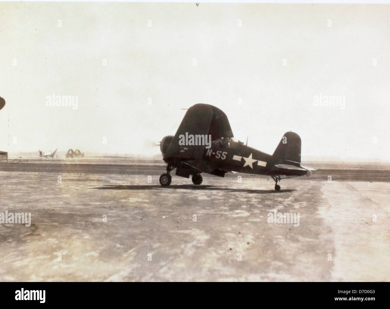 This collection of Charles Daniels' photos shows Marine Corps Corsair ...