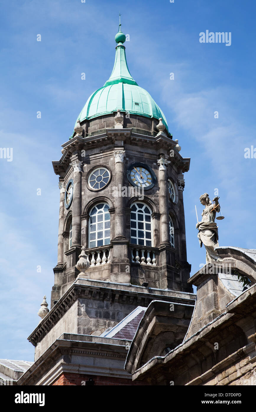 Entrance to dublin castle;Dublin city county dublin ireland Stock Photo