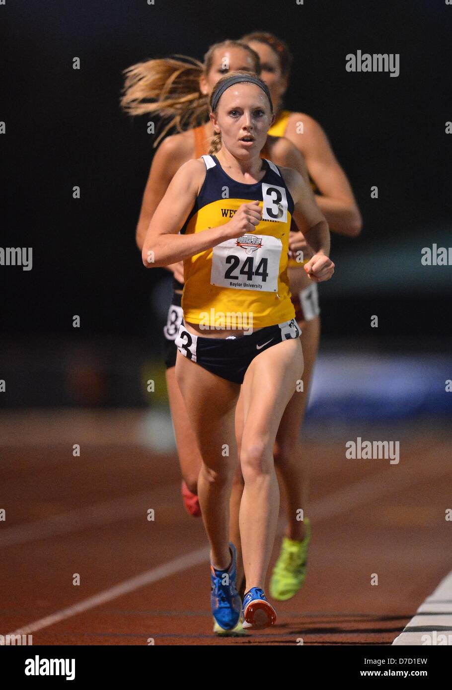 Waco, Texas, USA. 3rd May 2013. Hallie Portner 244 of West virginia