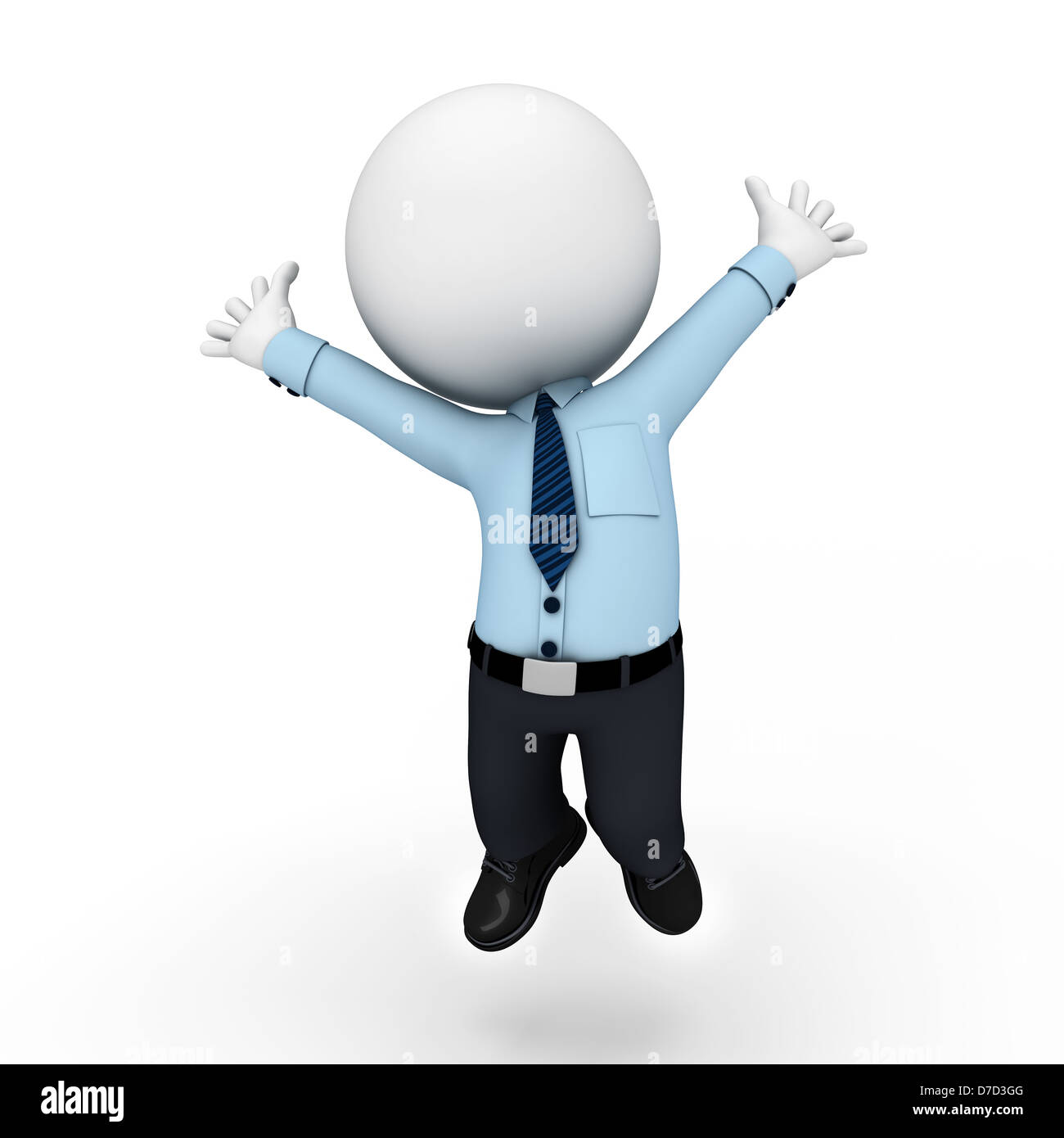 Service Man Images 3d white people as service man Stock Photo - Alamy