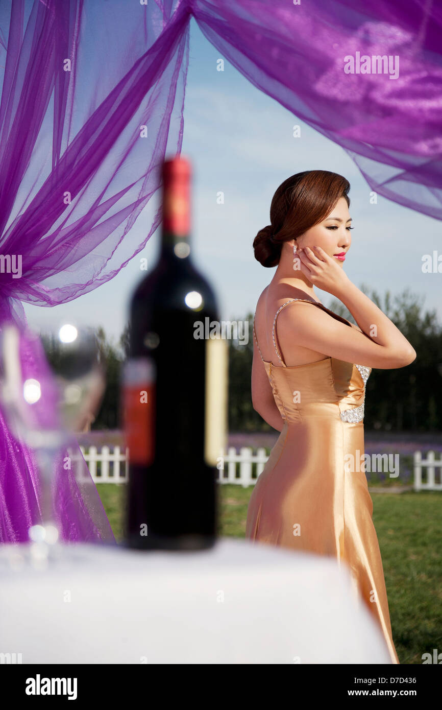 Young woman party dress hi-res stock photography and images - Alamy