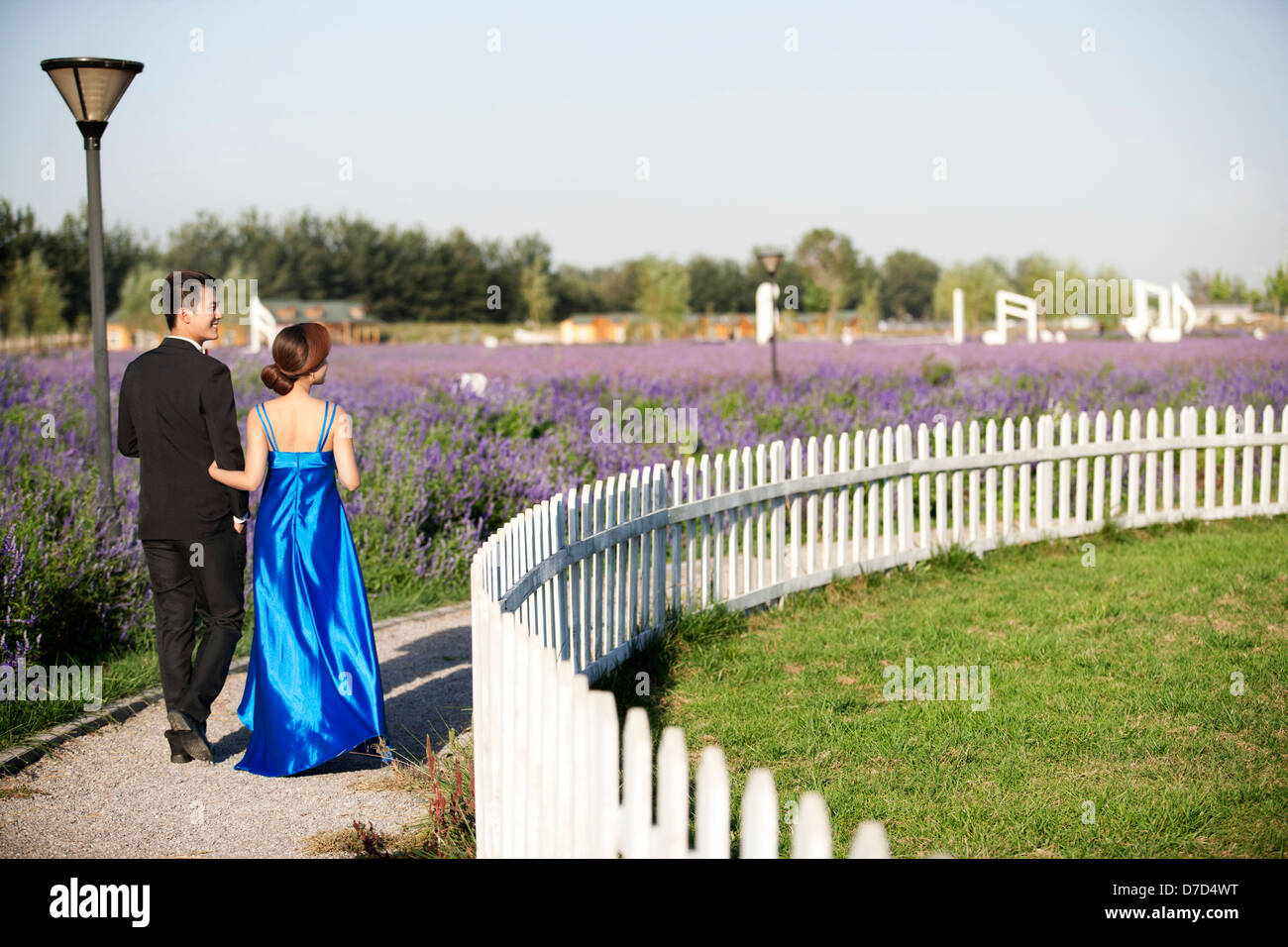 Young man woman walk hi-res stock photography and images - Alamy