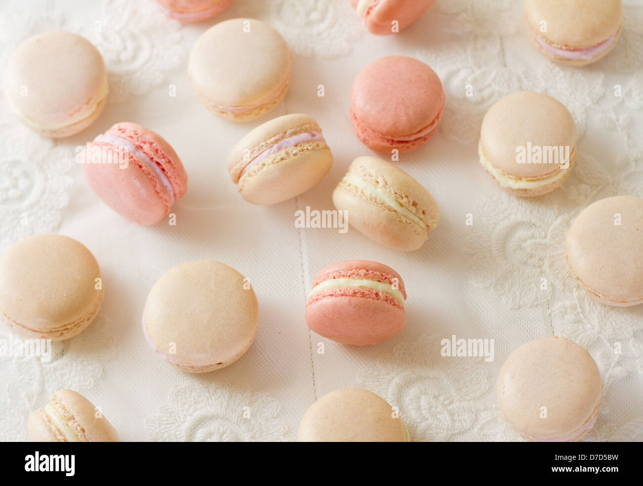 Almond macarons hires stock photography and images Alamy