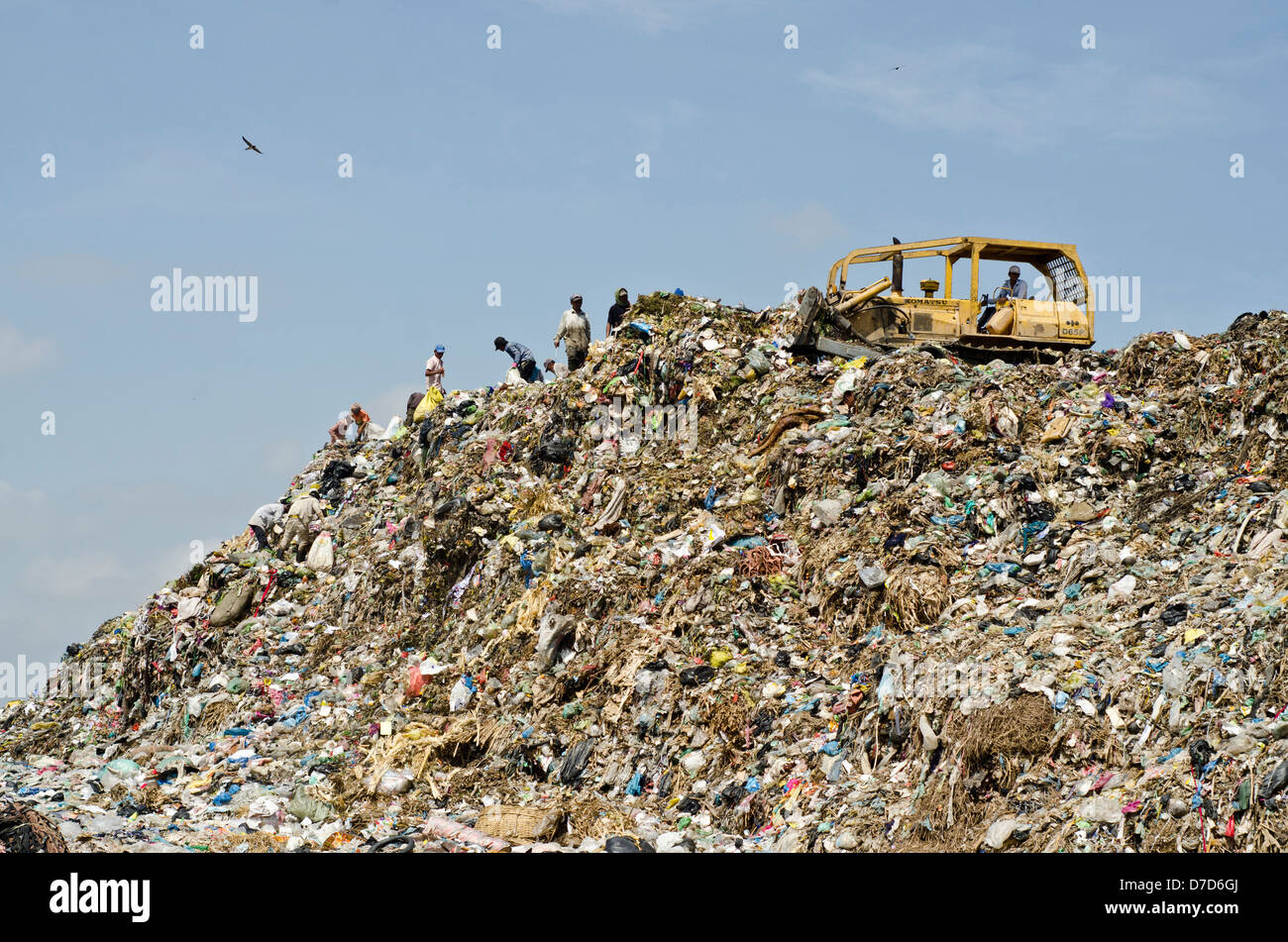 Tuol Sleng garbage dump,Phnom Penh,Cambodia Stock Photo