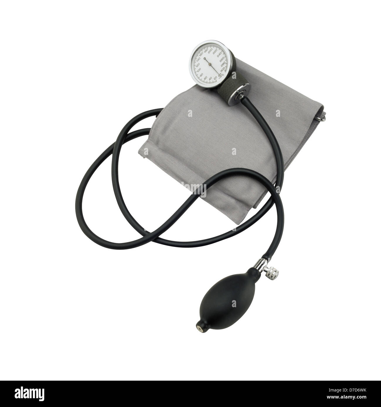 Sphygmomanometer against the white Stock Photo Alamy