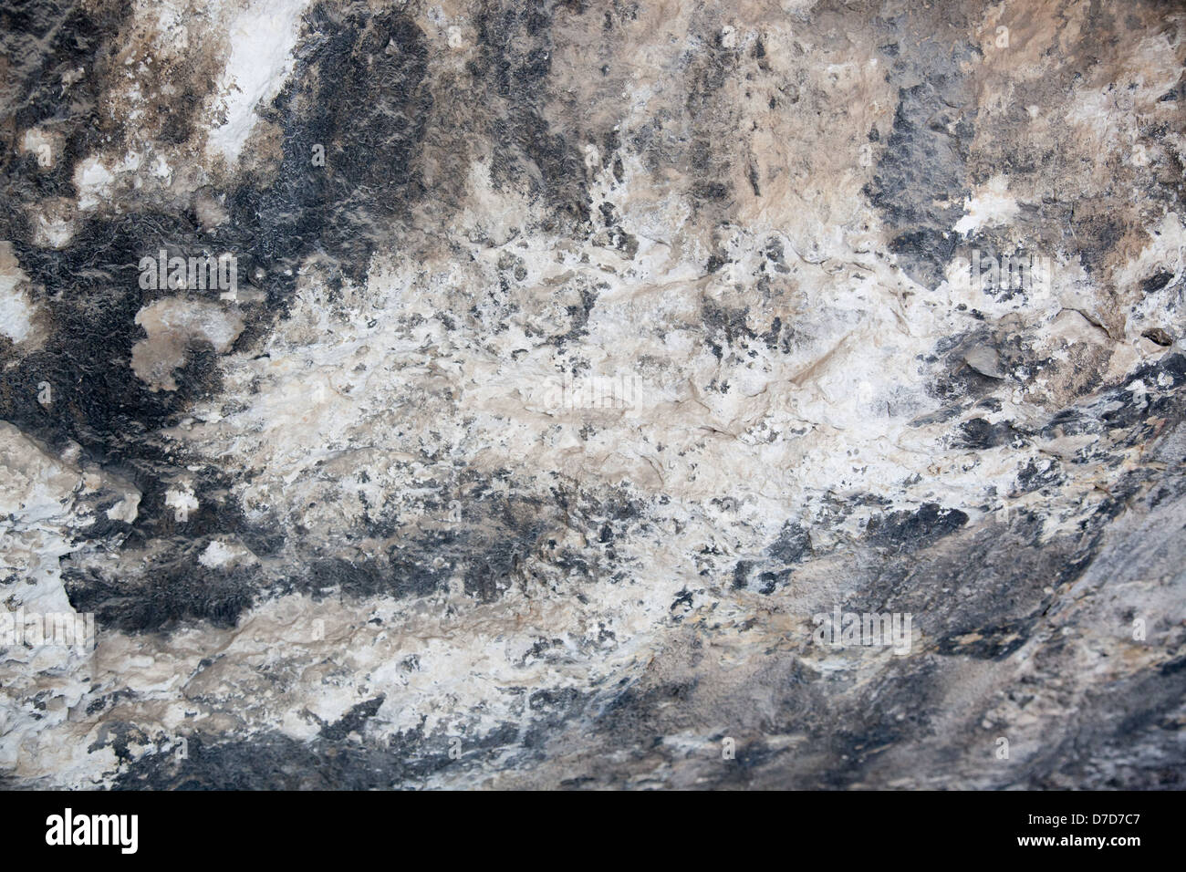 abstract stone texture, in brown and white with gray, from Petra ...