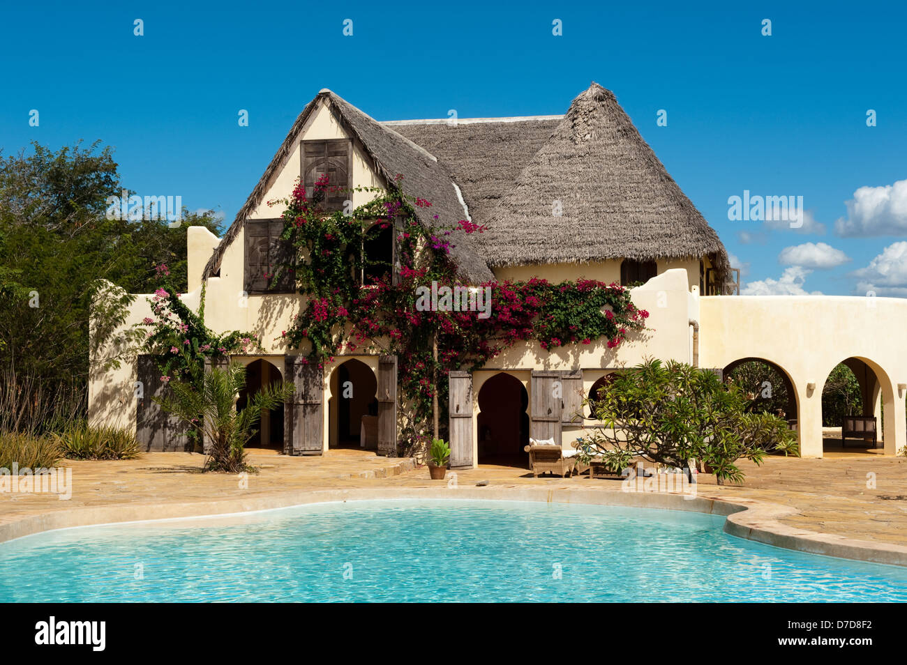 Londo Lodge, Pemba, Mozambique Stock Photo