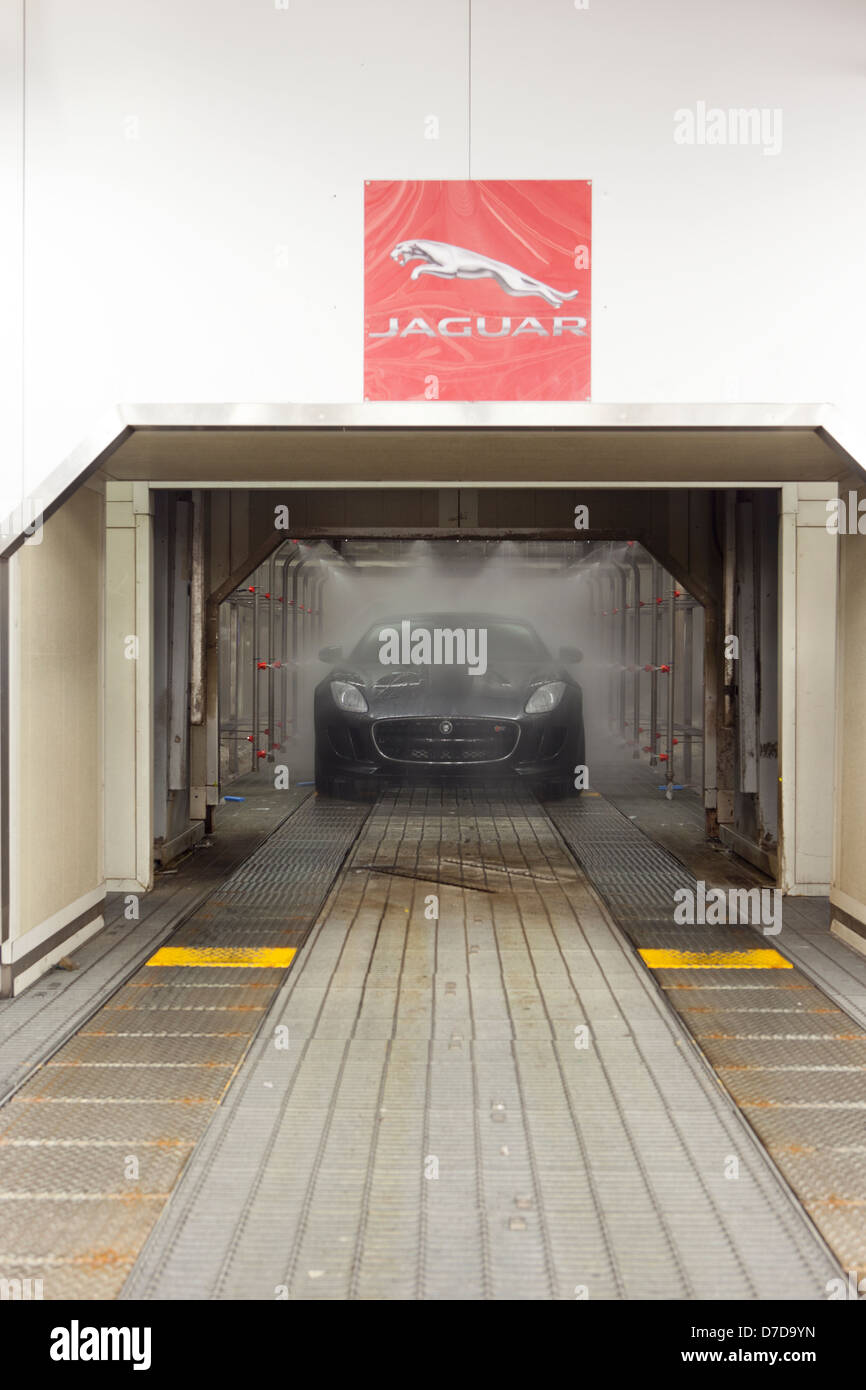 Jaguar and Landrover car plant Castle Bromwich 12th March 2013 Stock Photo Alamy