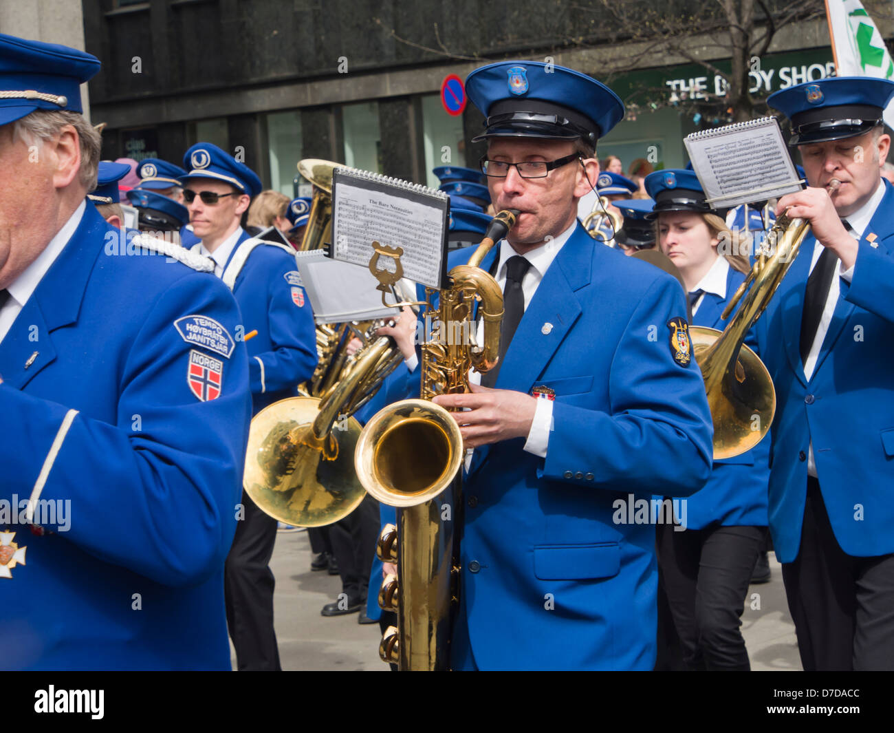 Marching parade music uniforms march hires stock photography and