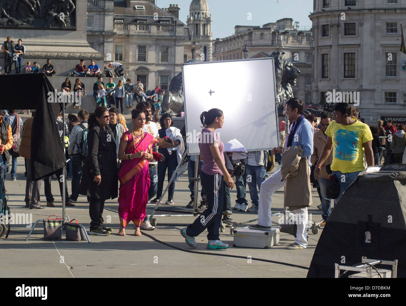 Bollywood film shooting london location hires stock photography and
