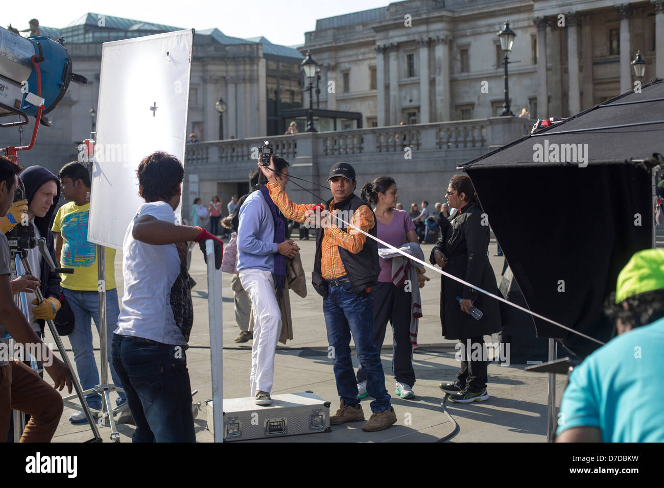 Bollywood film shooting London location Indian cinema Sumeet Raghavan