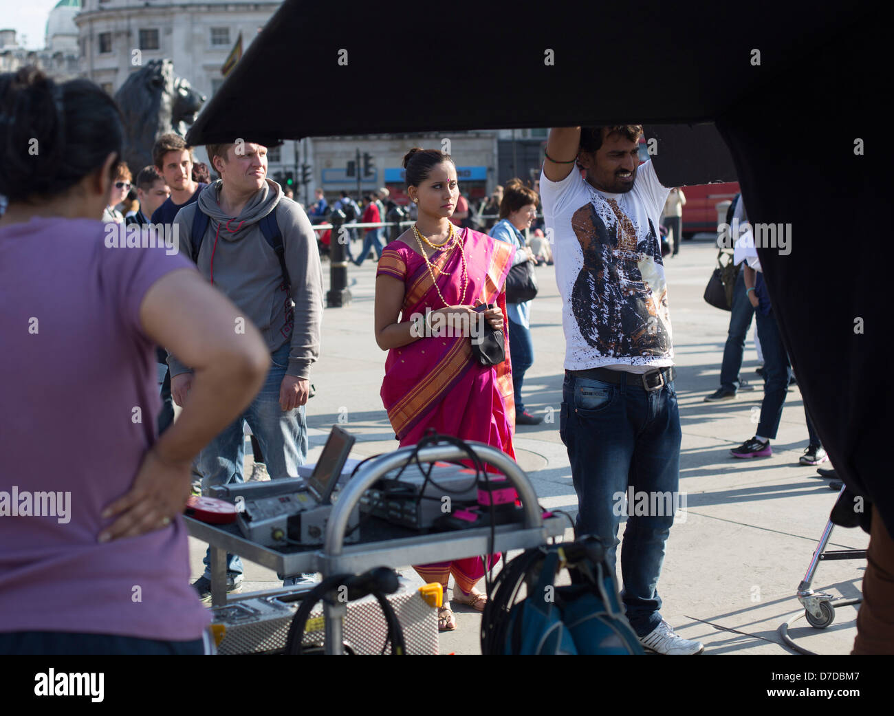 Bollywood film shooting London location Indian cinema Sumeet Raghavan