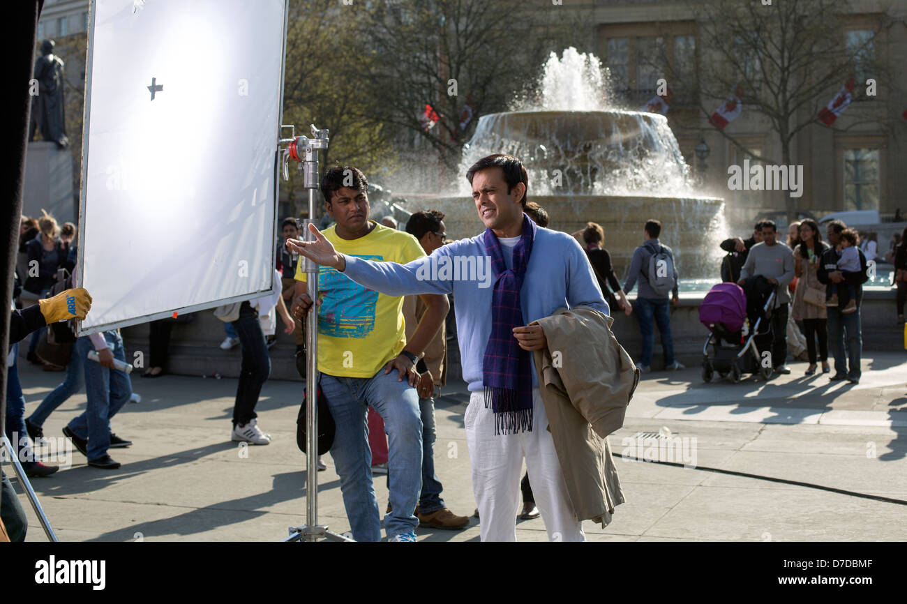 Bollywood film shooting London location Indian cinema Sumeet Raghavan