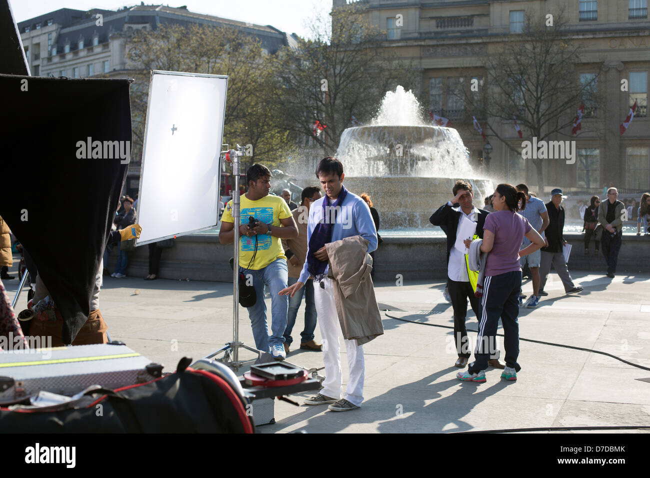 Bollywood film shooting London location Indian cinema Sumeet Raghavan