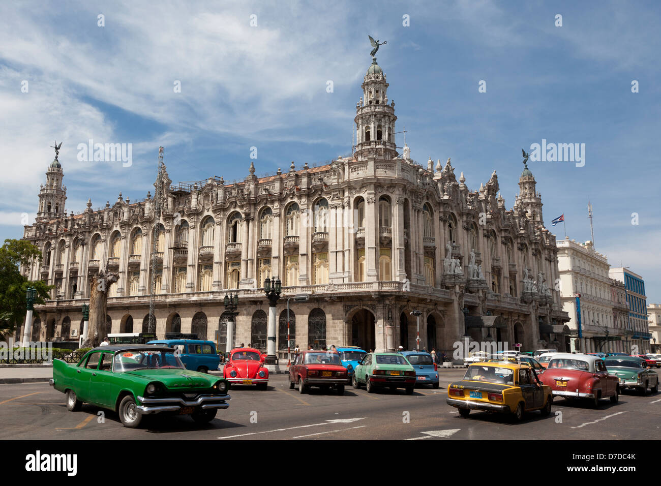Gran Teatro de la Habana, Havana, Cuba Stock Photo