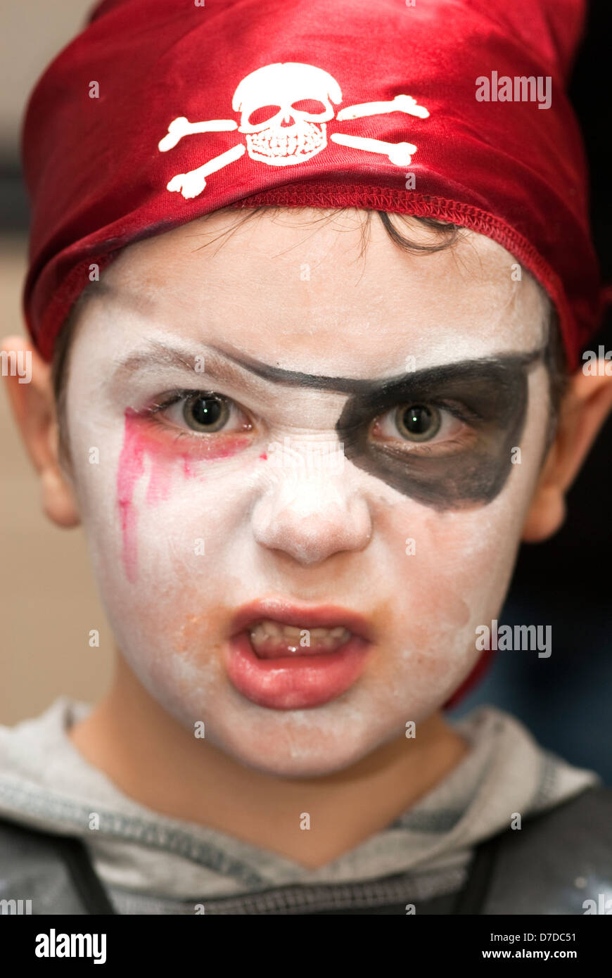 pirate face painting