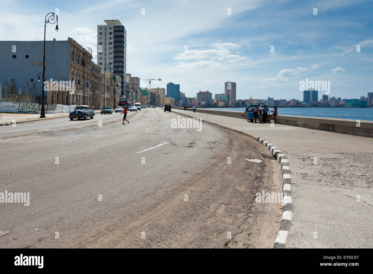 El Malecon, Havana, Cuba Stock Photo