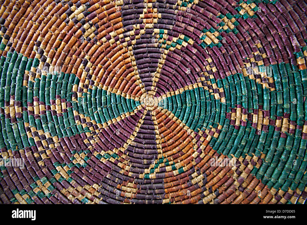 Clored Rush Mat Stock Photo Alamy