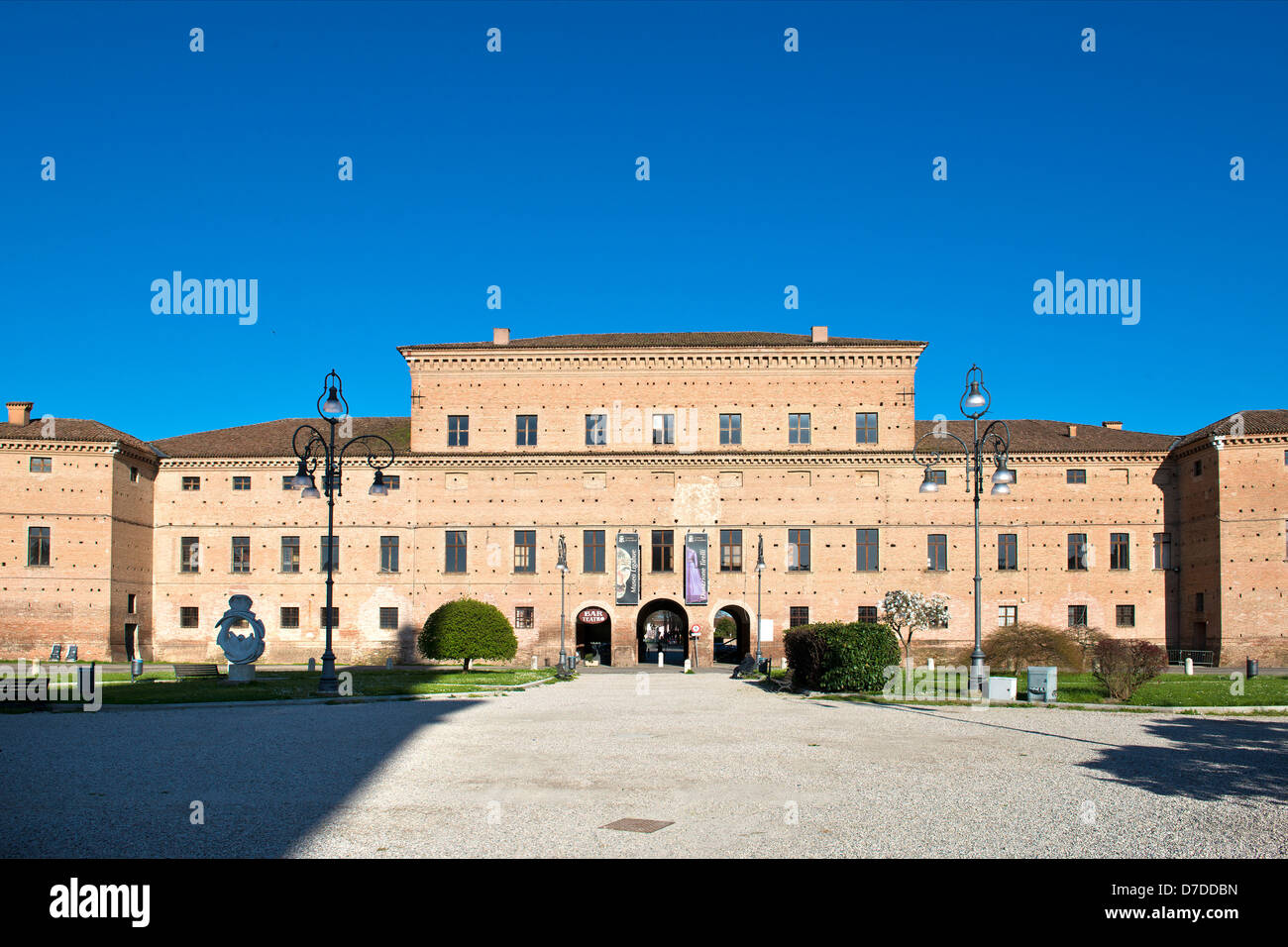 Gualtieri, Bentivoglio square Stock Photo Alamy