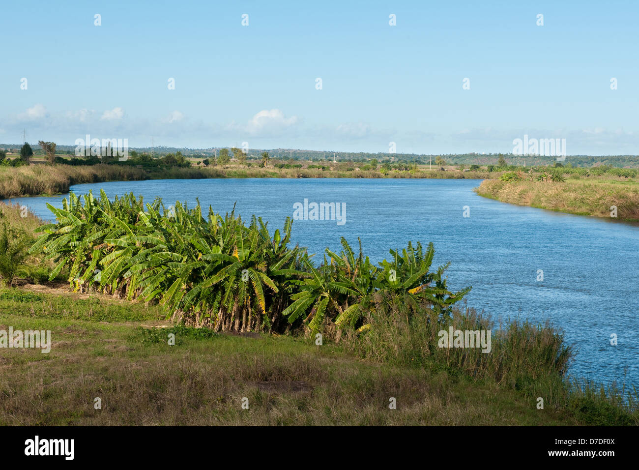 Limpopo river, Xai-Xai, Mozambique Stock Photo