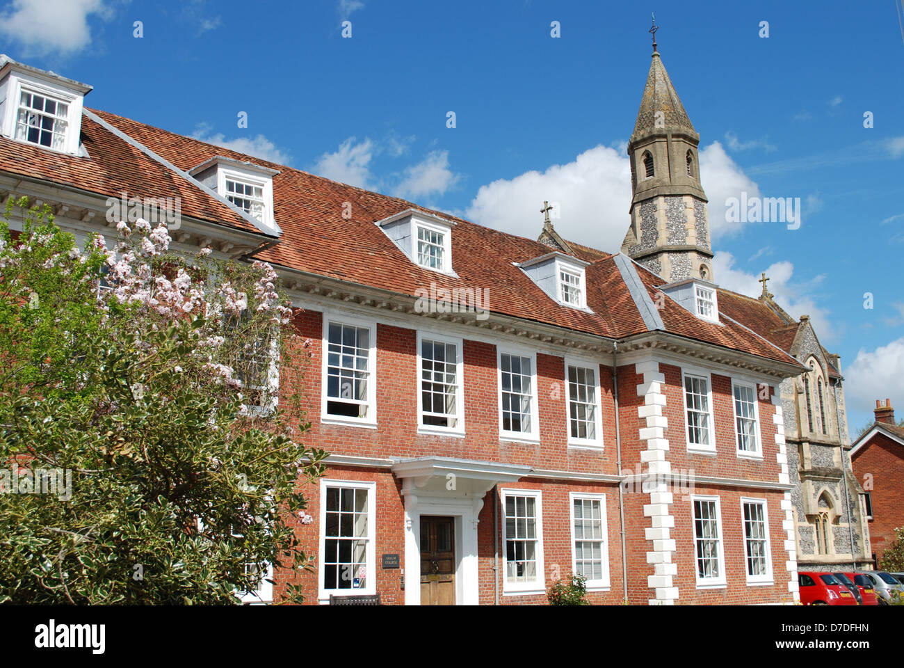 Around Salisbury Cathedral Close Stock Photo Alamy