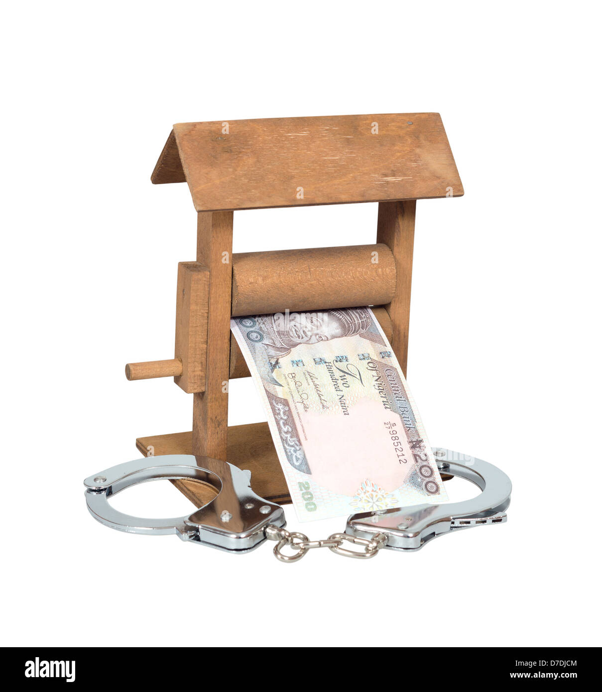 Money laundering Stock Photo