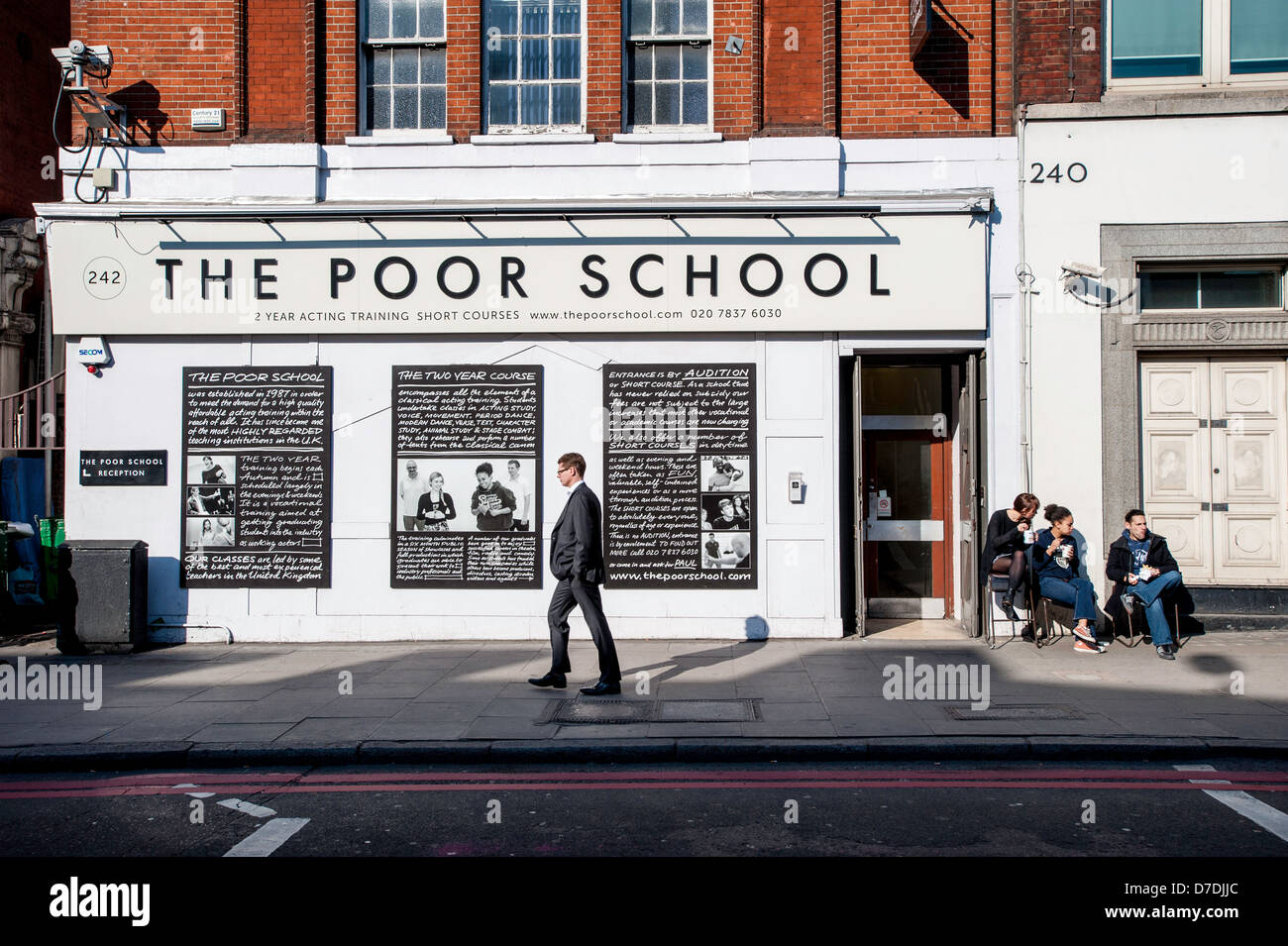 The Poor School building, Kings Cross area, London, United Kingdom Stock Photo