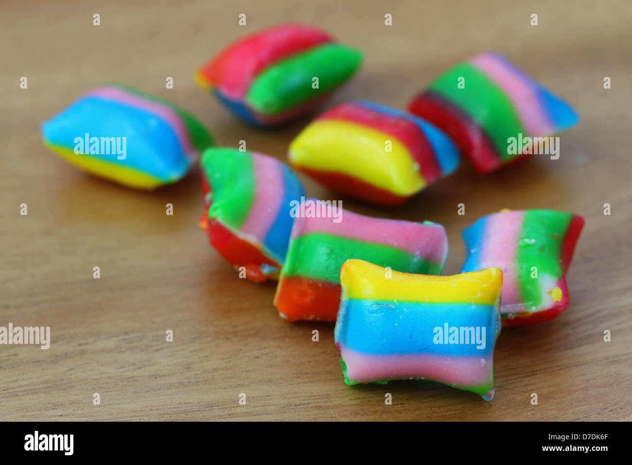 Colorful candy, close up Stock Photo