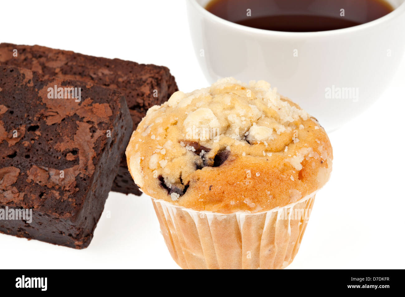 Cakes and coffe Stock Photo