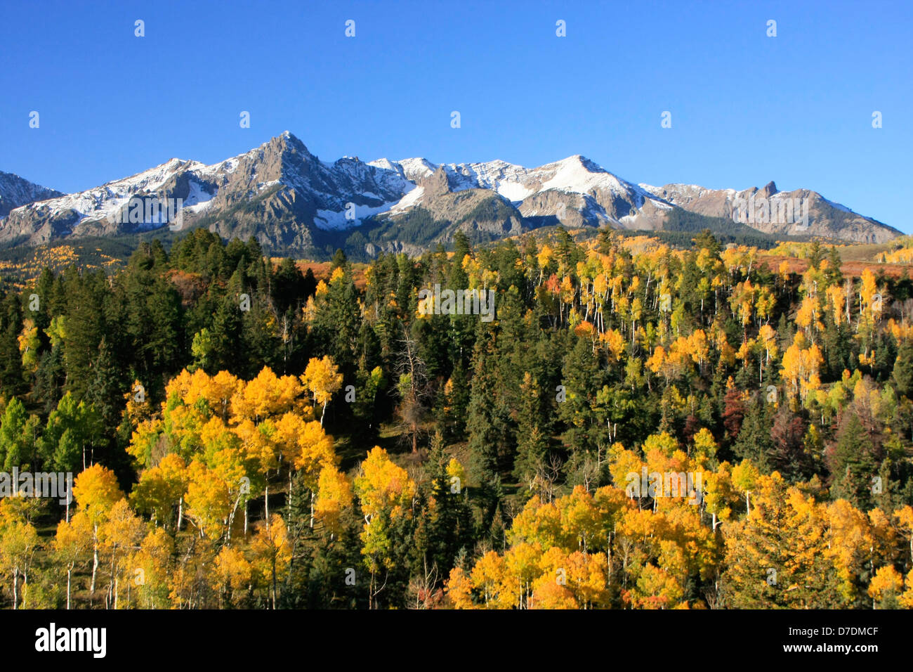 Sneffels Range, Colorado, USA Stock Photo