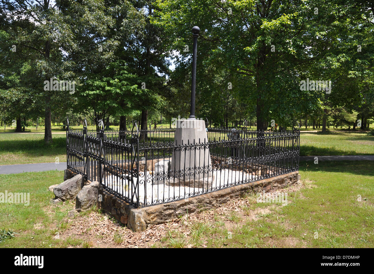 Washington Light Infantry Monument located at Cowpens National