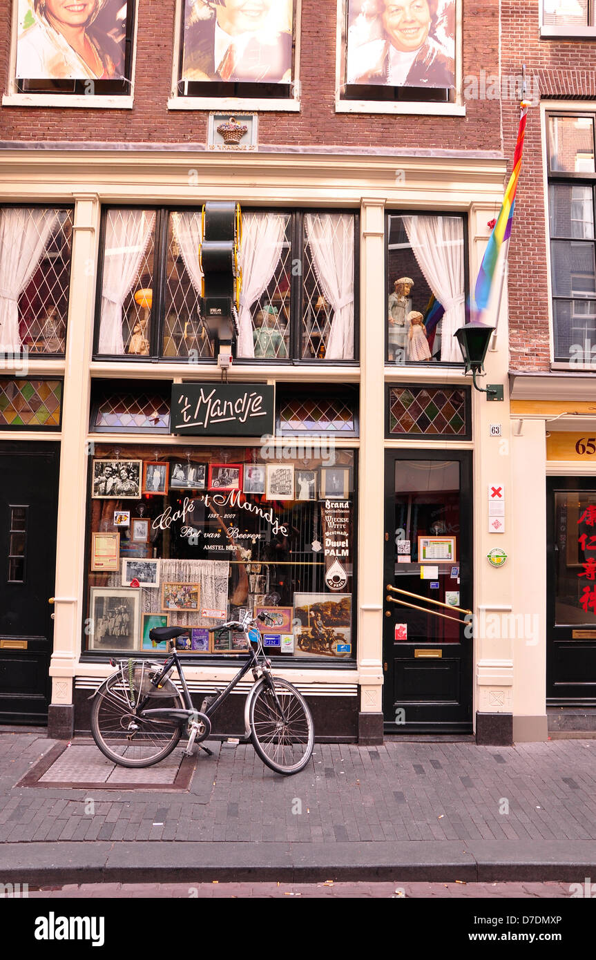 Stores in Downtown Amsterdam, Netherland Stock Photo Alamy