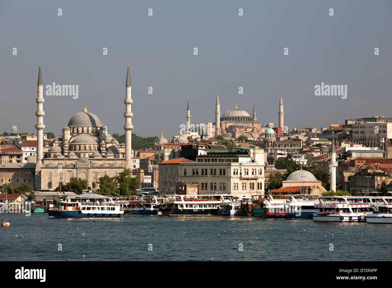 Yenicami Mosque, Istanbul, Turkey Stock Photo